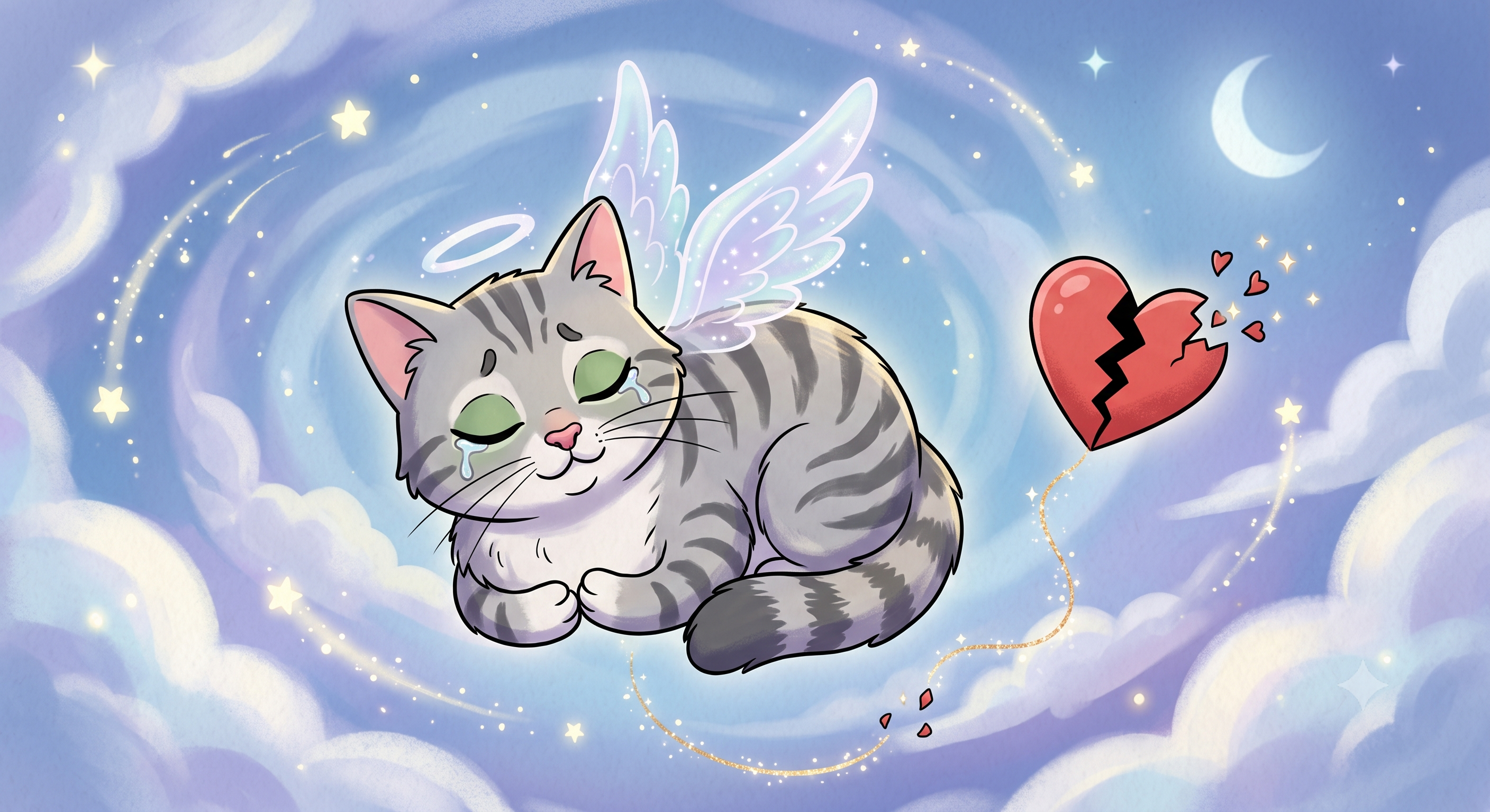 cat, crying